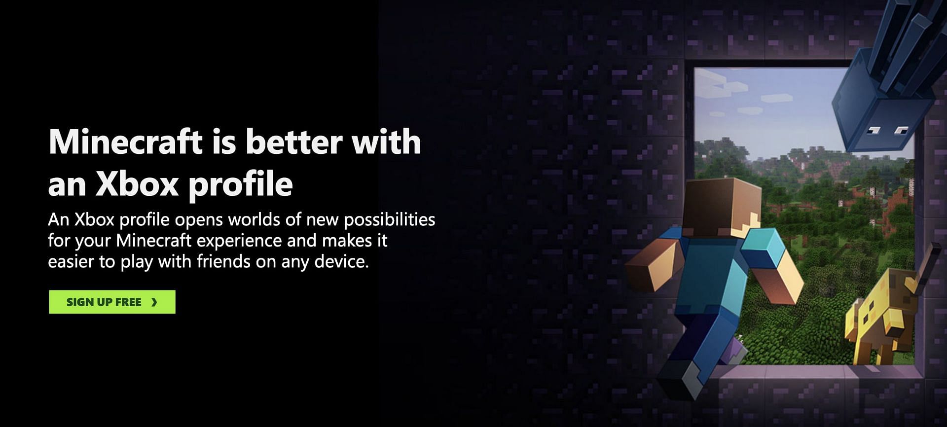 Sign up for an Xbox account (Image via Microsoft)